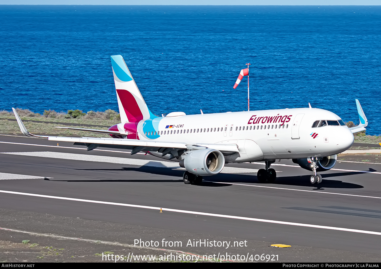 Aircraft Photo of D-AEWO | Airbus A320-214 | Eurowings | AirHistory.net #406921