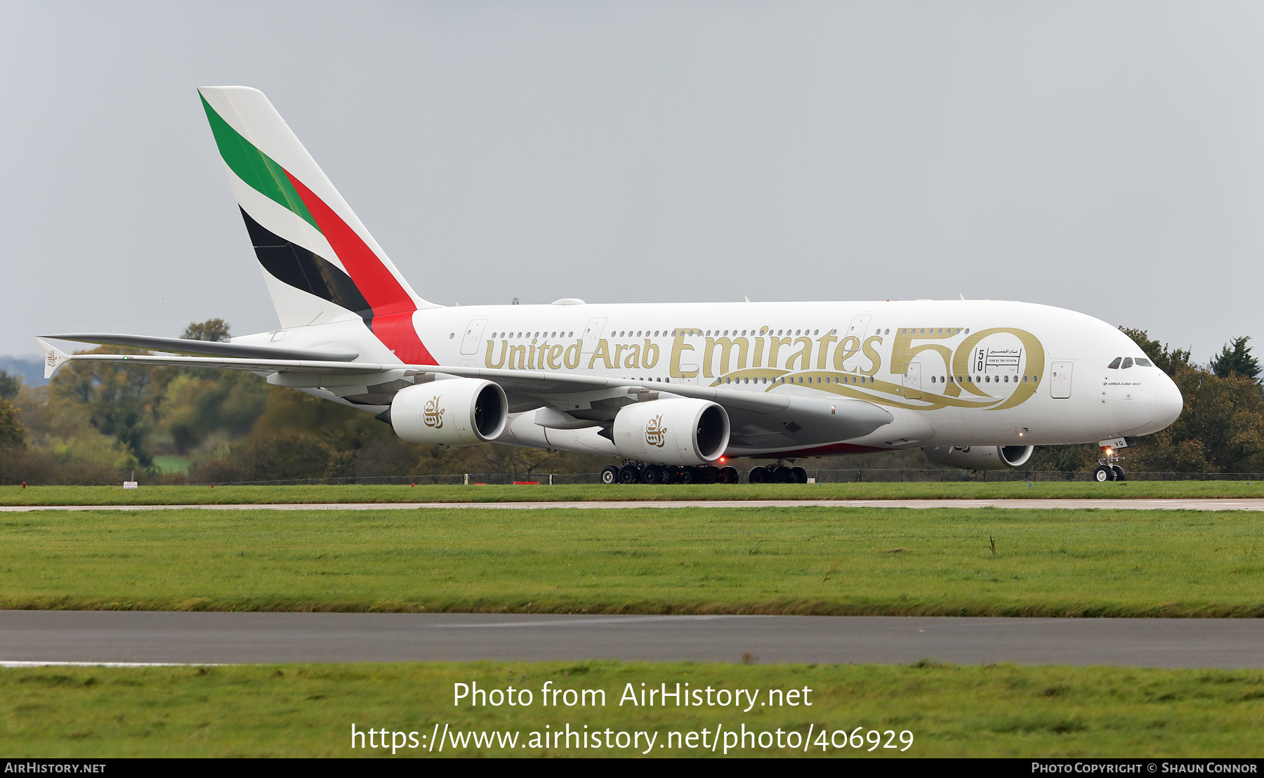 Aircraft Photo of A6-EVG | Airbus A380-842 | Emirates | AirHistory.net #406929