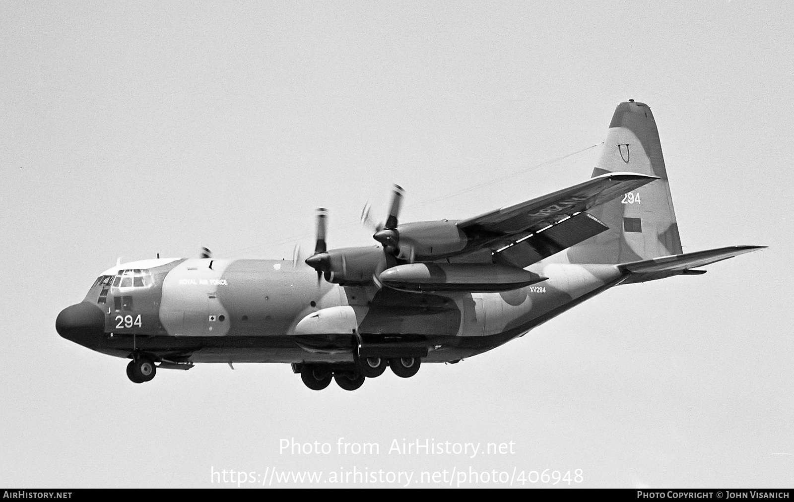 Aircraft Photo of XV294 | Lockheed C-130K Hercules C1 (L-382) | UK - Air Force | AirHistory.net #406948