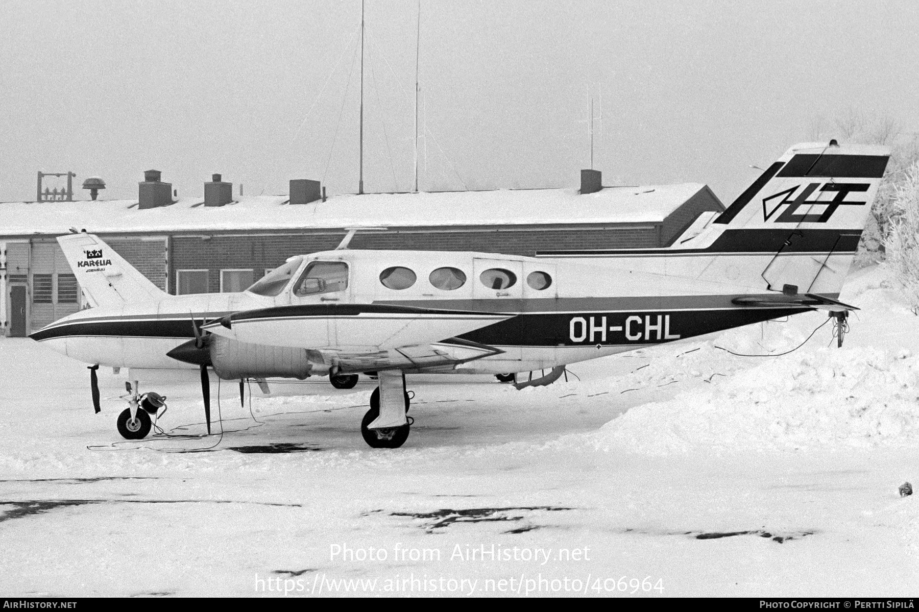 Aircraft Photo of OH-CHL | Cessna 402B | Lentotoimi | AirHistory.net #406964