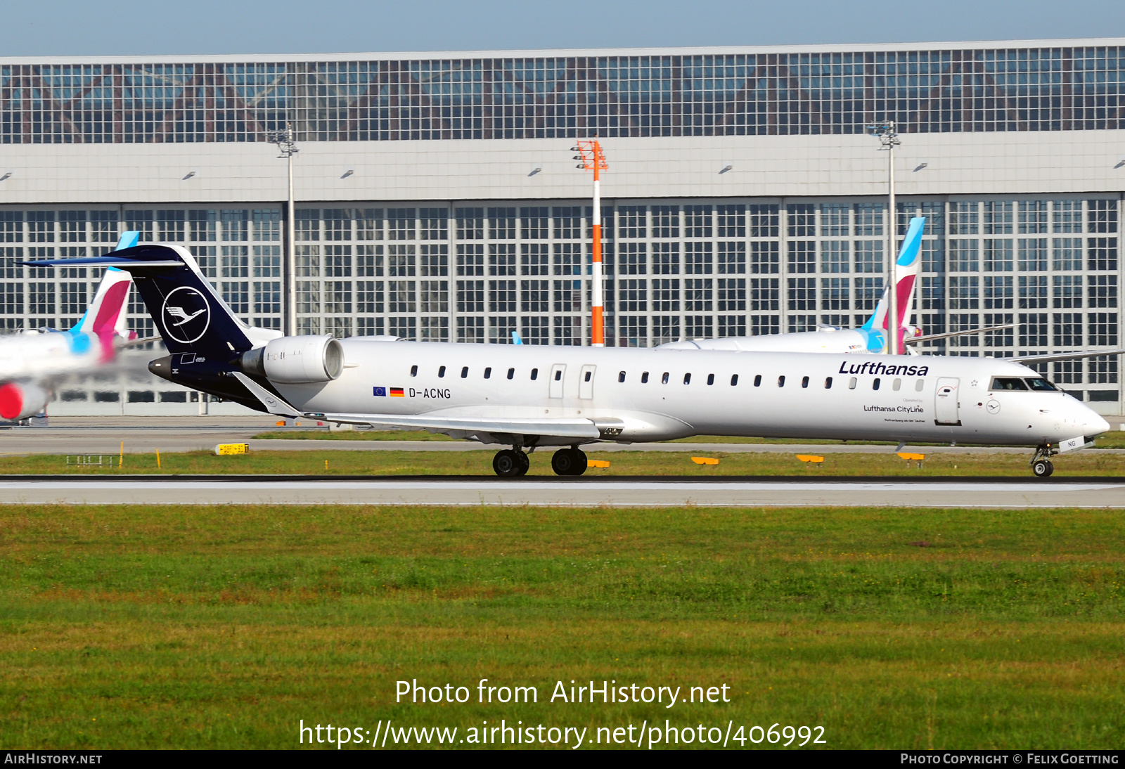 Aircraft Photo of D-ACNG | Bombardier CRJ-900LR NG (CL-600-2D24) | Lufthansa | AirHistory.net #406992