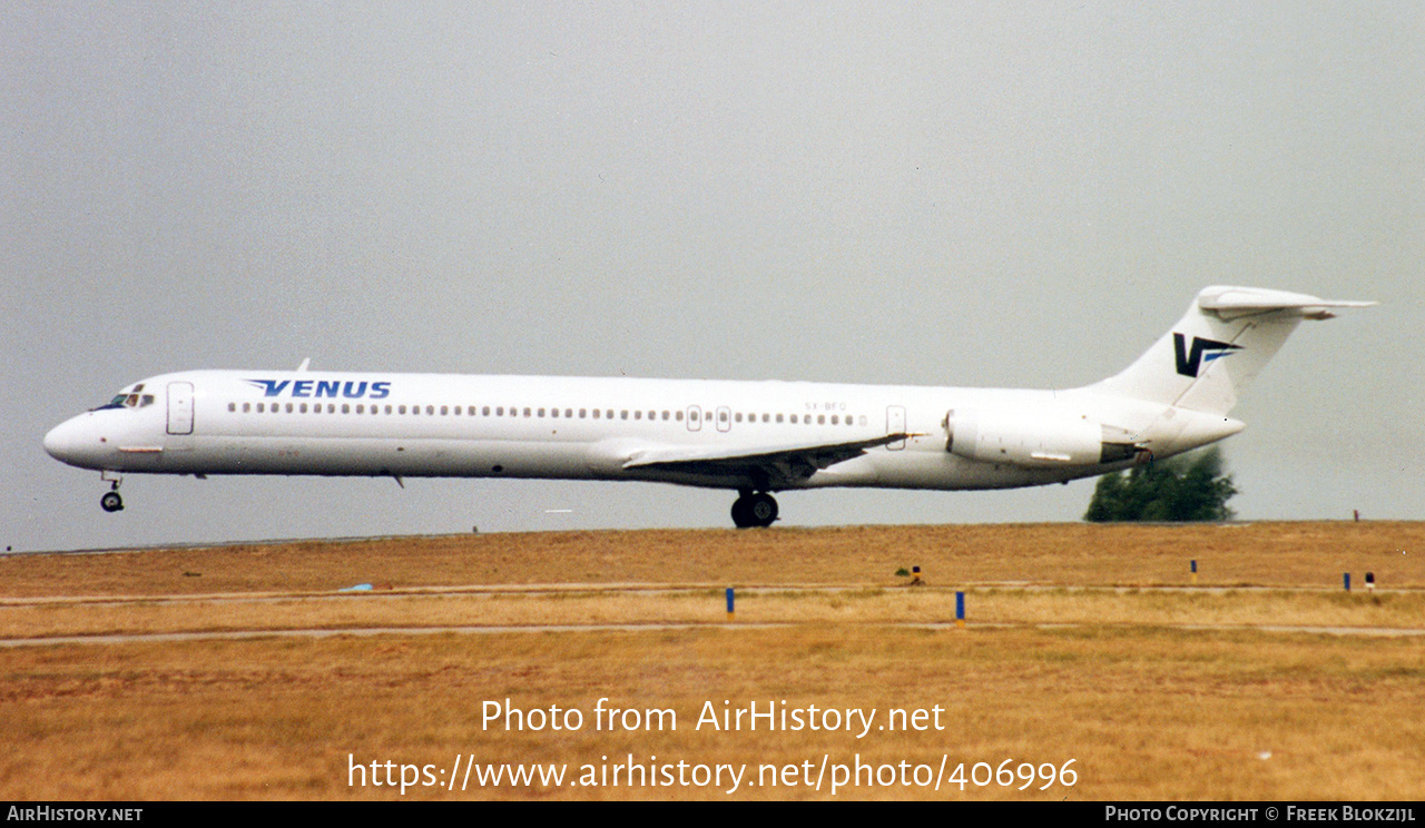 Aircraft Photo of SX-BFO | McDonnell Douglas MD-83 (DC-9-83) | Venus Airlines | AirHistory.net #406996