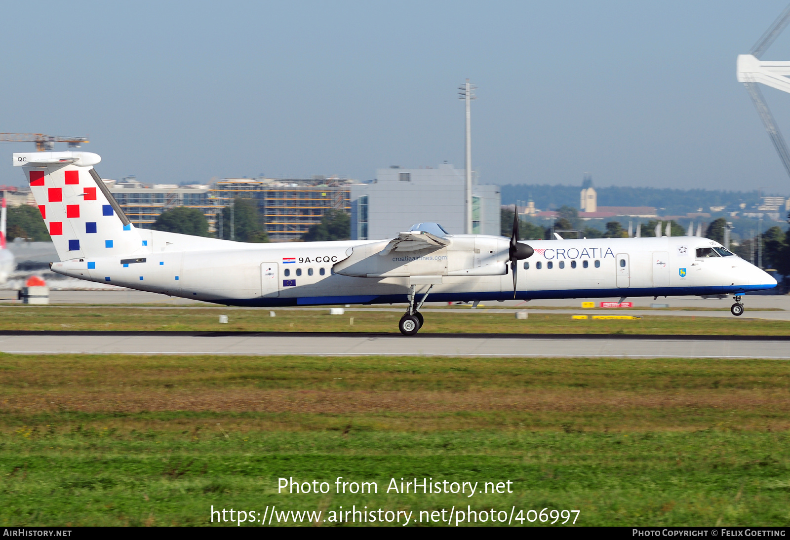 Aircraft Photo of 9A-CQC | Bombardier DHC-8-402 Dash 8 | Croatia Airlines | AirHistory.net #406997