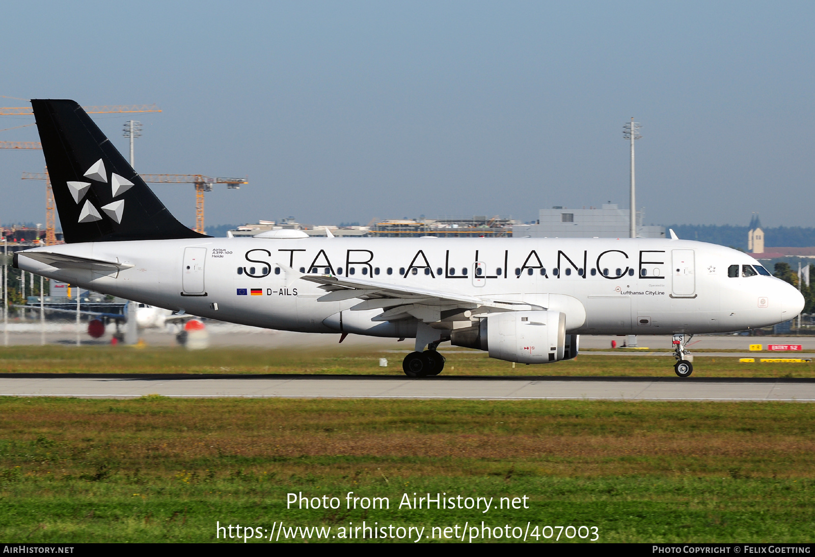 Aircraft Photo of D-AILS | Airbus A319-114 | Lufthansa CityLine | AirHistory.net #407003