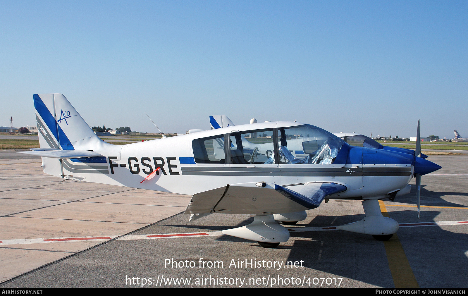 Aircraft Photo of F-GSRE | Robin DR-400-160 Major | Aeroclub du Dauphine - ACD | AirHistory.net #407017