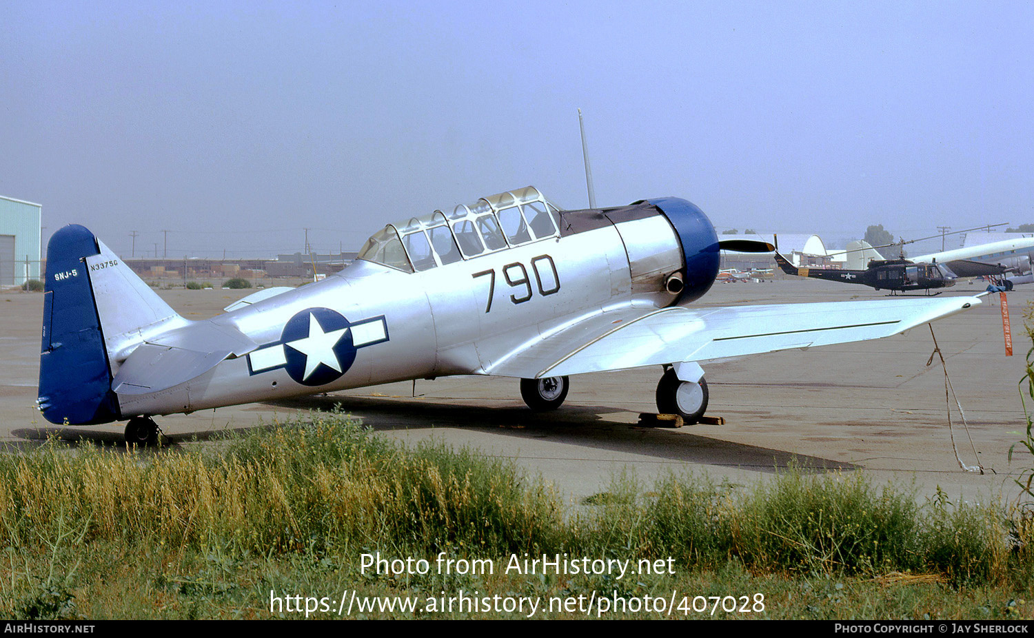 Aircraft Photo of N3375G | North American SNJ-5 Texan | USA - Navy | AirHistory.net #407028