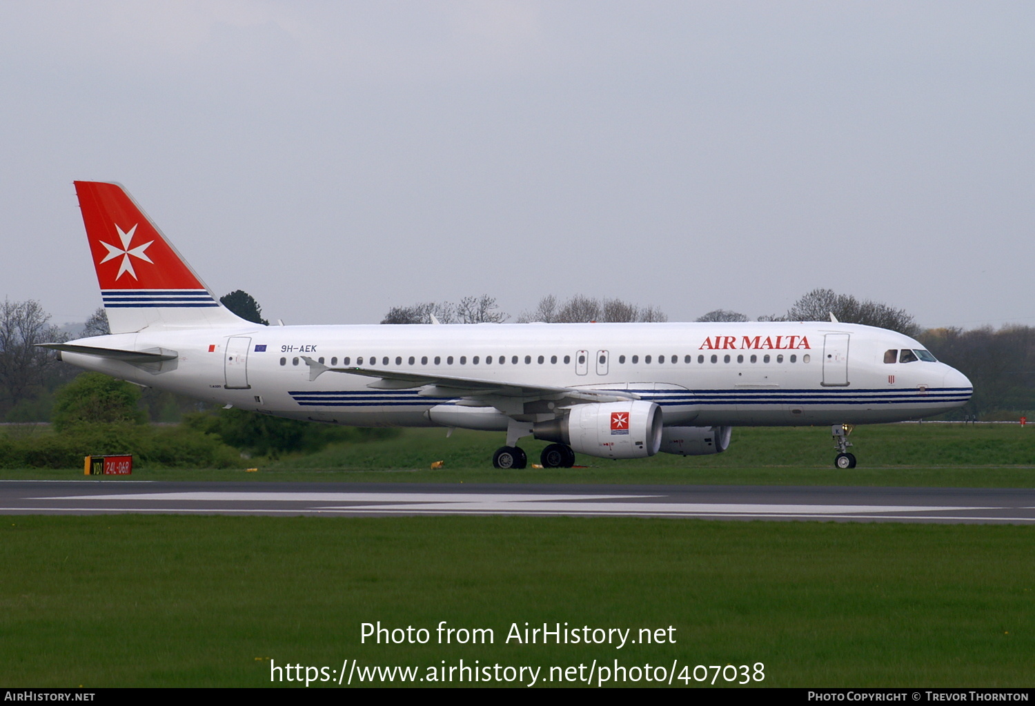 Aircraft Photo of 9H-AEK | Airbus A320-211 | Air Malta | AirHistory.net #407038