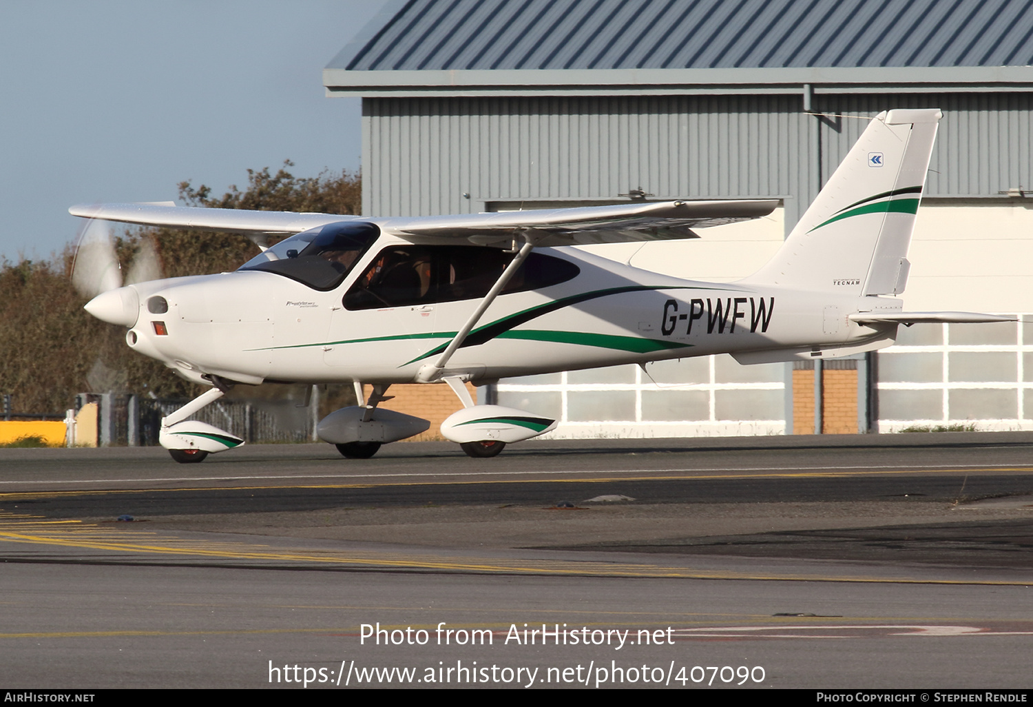 Aircraft Photo of G-PWFW | Tecnam P-2010 | AirHistory.net #407090