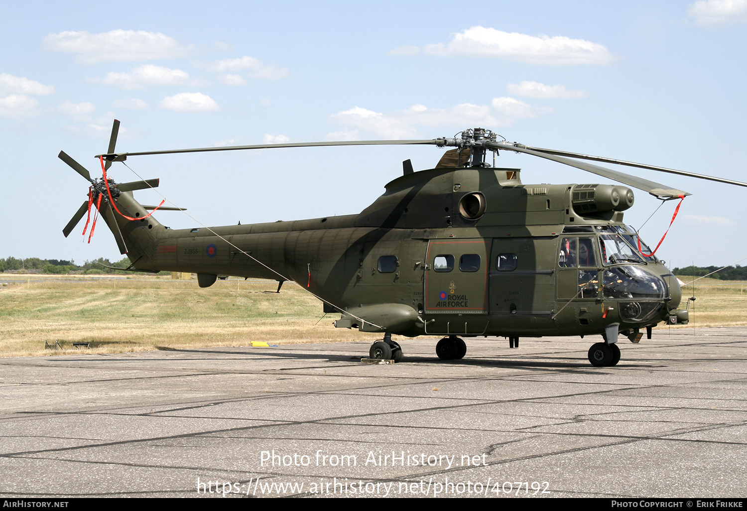 Aircraft Photo of ZJ955 | Aerospatiale SA-330E Puma HC2 | UK - Air Force | AirHistory.net #407192