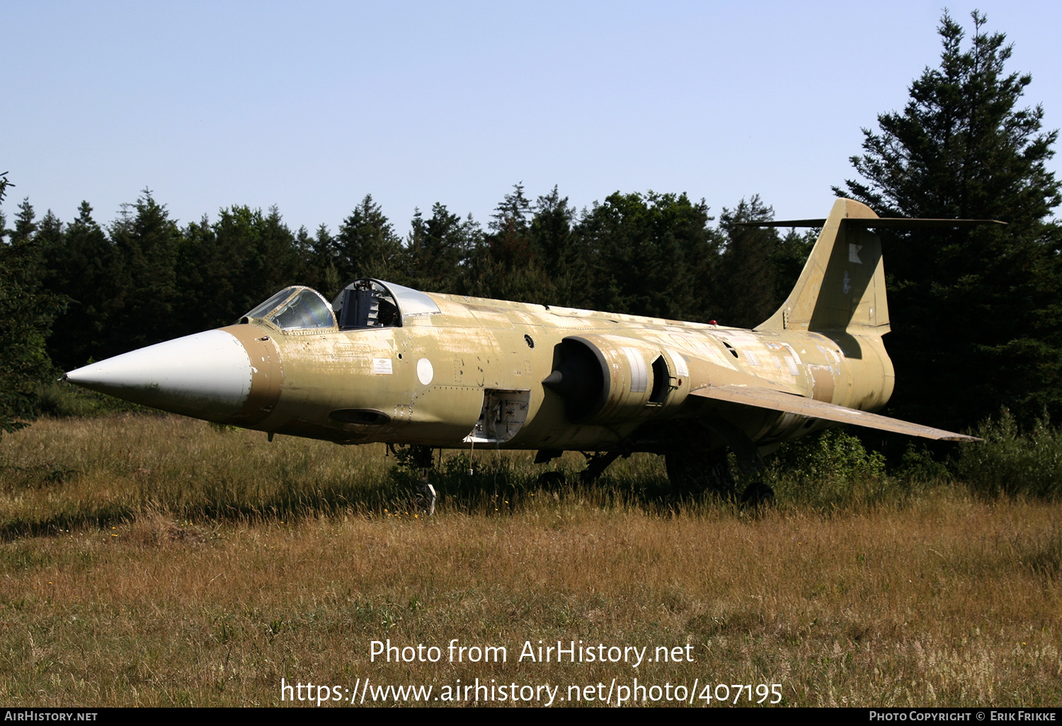 Aircraft Photo of R-812 | Canadair CF-104 Starfighter | Denmark - Air Force | AirHistory.net #407195