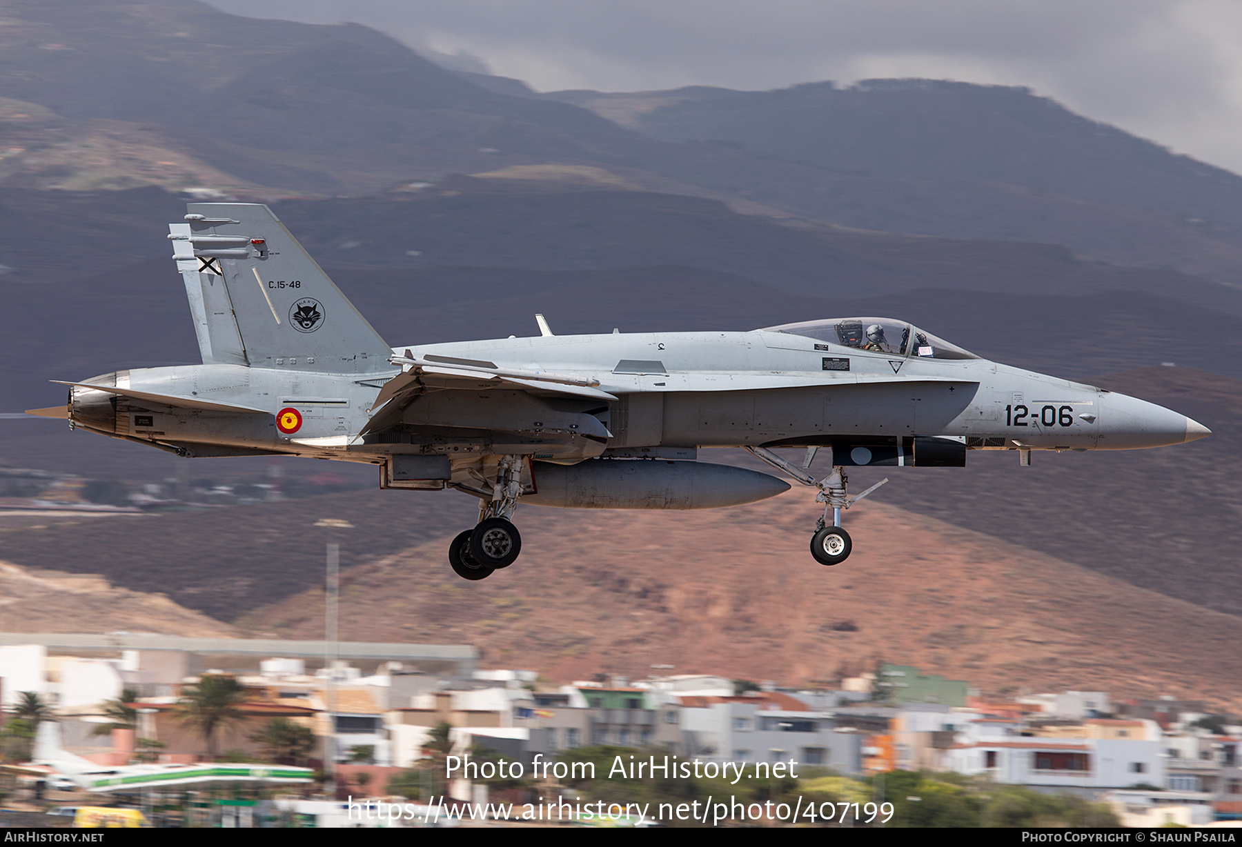 Aircraft Photo of C.15-48 | McDonnell Douglas EF-18M Hornet | Spain - Air Force | AirHistory.net #407199