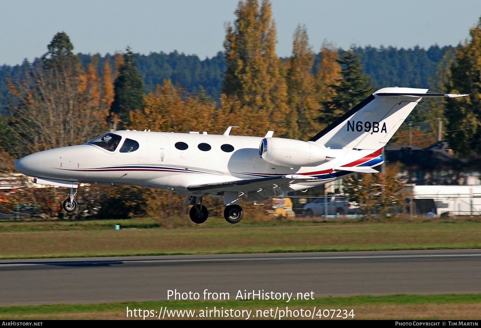 Aircraft Photo of N69BA | Cessna 510 Citation Mustang | AirHistory.net #407234