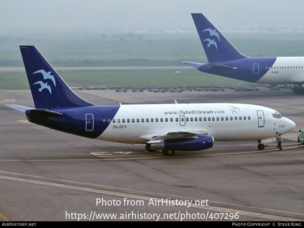 Aircraft Photo of 5N-BFX | Boeing 737-291 | Bellview Airlines | AirHistory.net #407296