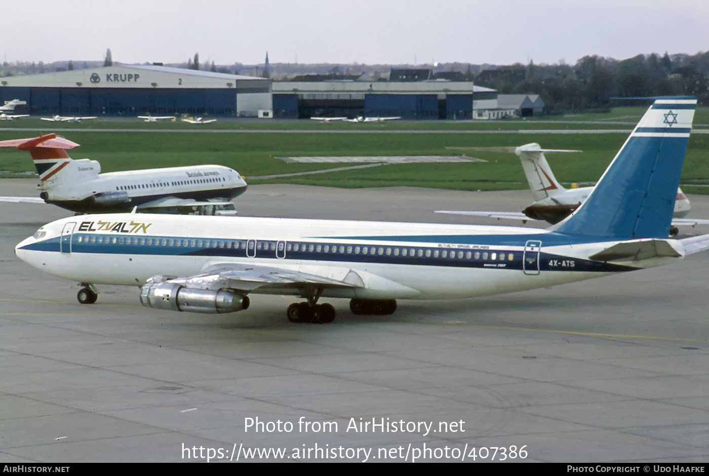 Aircraft Photo of 4X-ATS | Boeing 707-358B | El Al Israel Airlines | AirHistory.net #407386