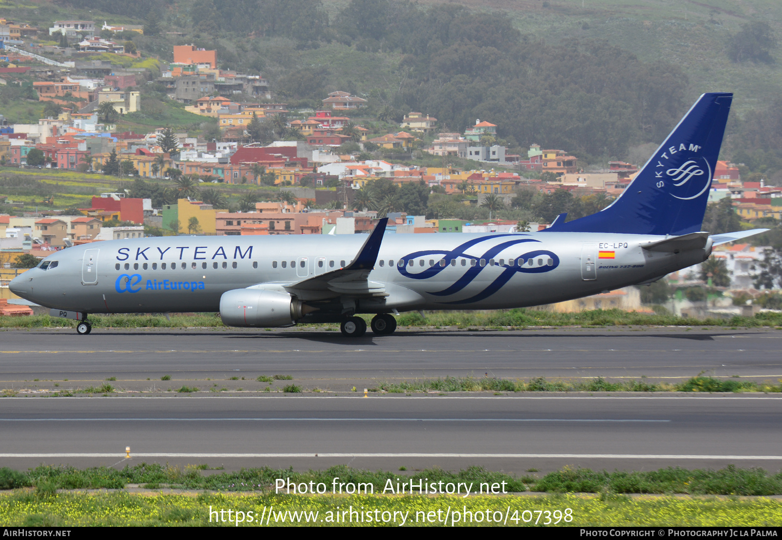 Aircraft Photo of EC-LPQ | Boeing 737-85P | Air Europa | AirHistory.net #407398