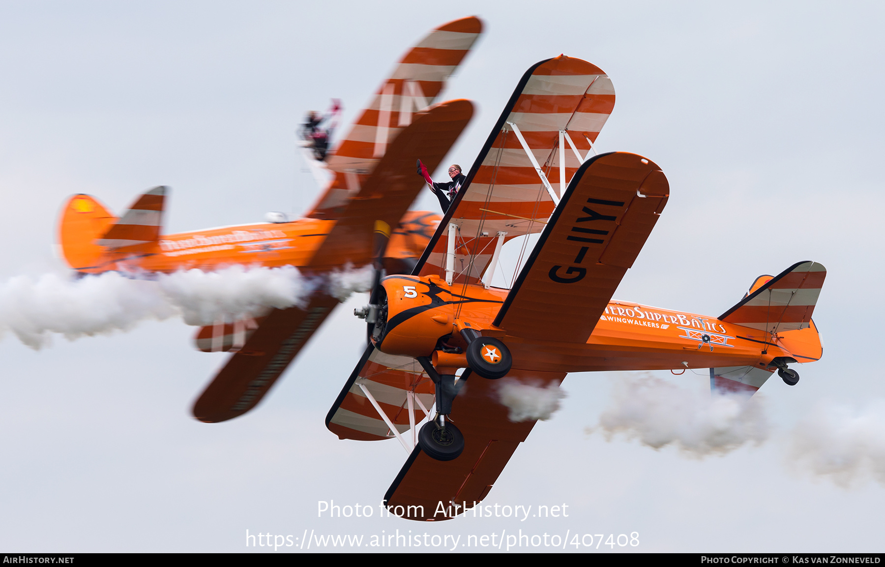 Aircraft Photo of G-IIYI | Boeing PT-17 Kaydet (A75N1) | AeroSuperBatics | AirHistory.net #407408