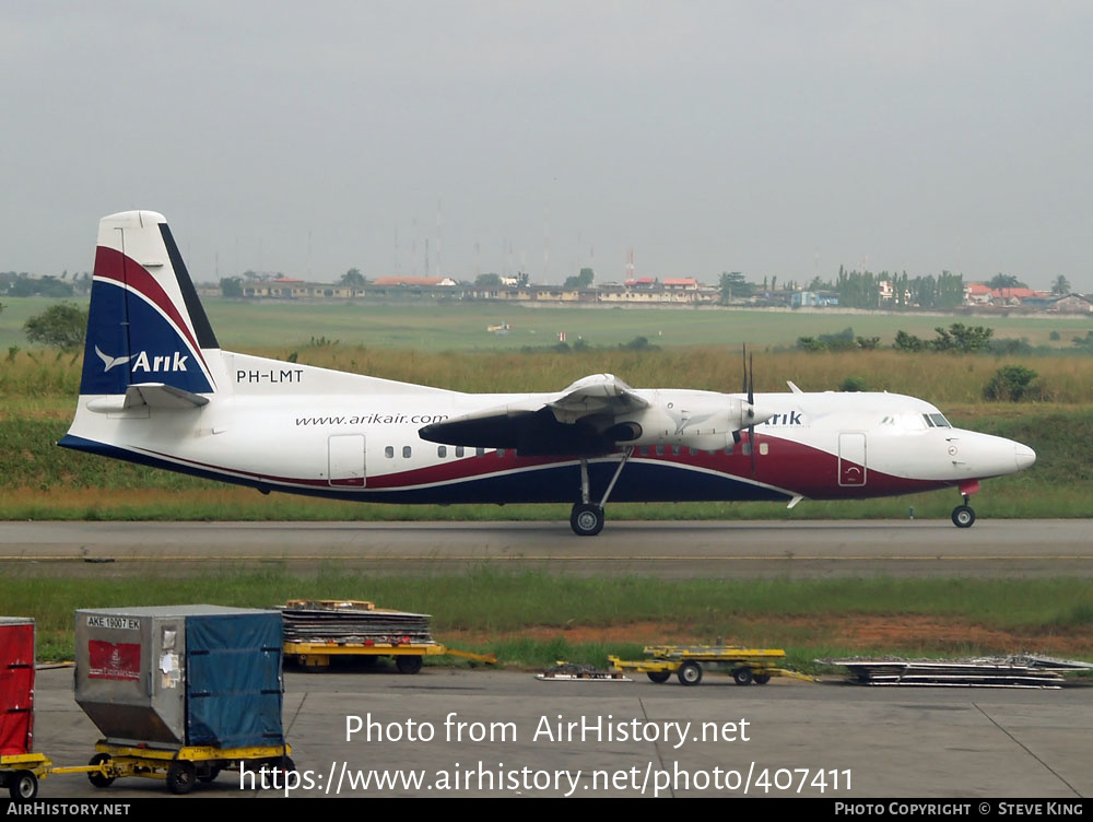 Aircraft Photo of PH-LMT | Fokker 50 | Arik Air | AirHistory.net #407411