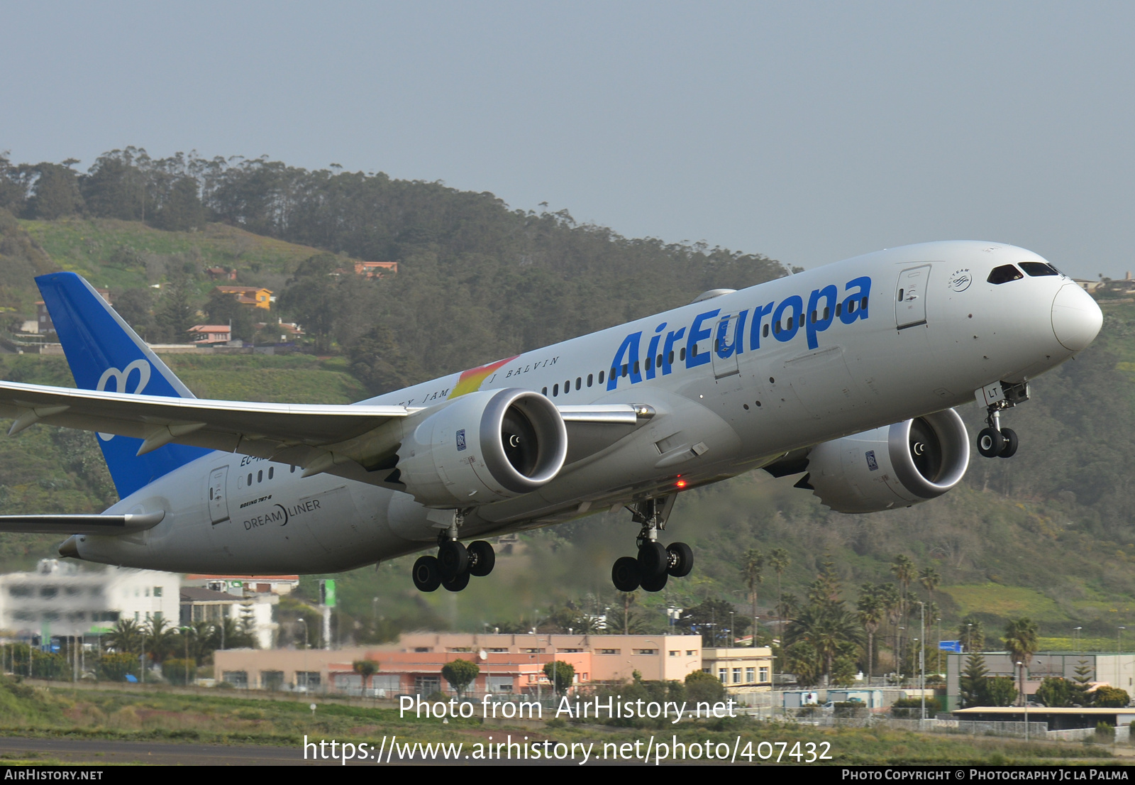 Aircraft Photo of EC-MLT | Boeing 787-8 Dreamliner | Air Europa | AirHistory.net #407432