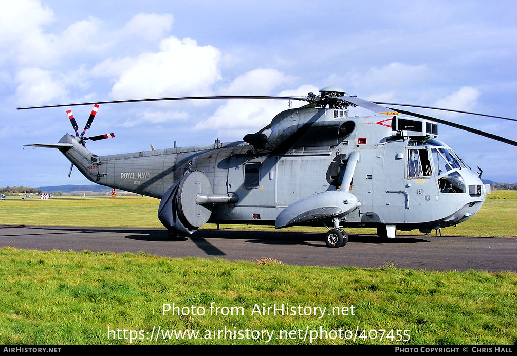 Aircraft Photo of ZE418 | Westland WS-61 Sea King ASaC7 | UK - Navy | AirHistory.net #407455