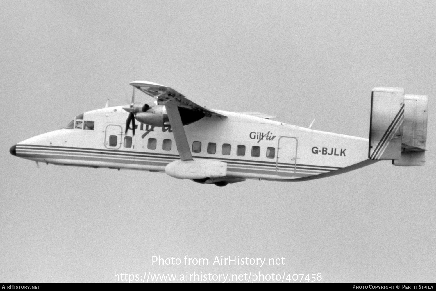 Aircraft Photo of G-BJLK | Short 330-200 | Gill Air | AirHistory.net #407458