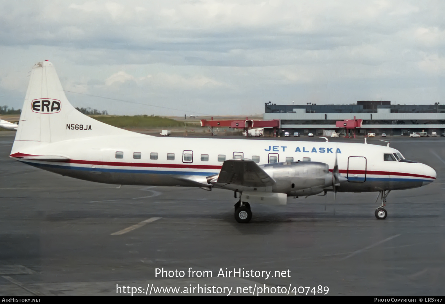 Aircraft Photo of N568JA | Convair 580 | Jet Alaska | AirHistory.net #407489