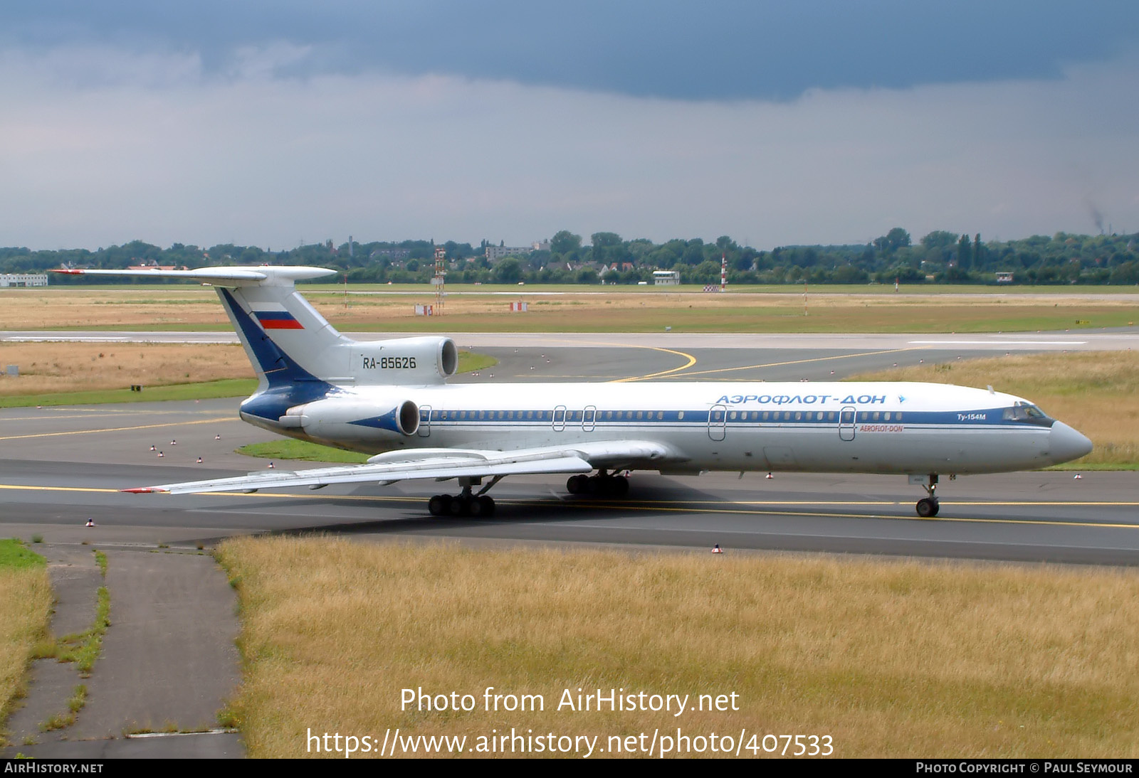 Aircraft Photo of RA-85626 | Tupolev Tu-154M | Aeroflot - Don | AirHistory.net #407533