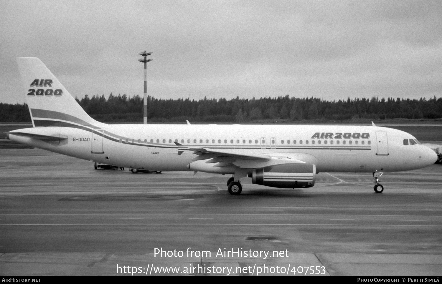 Aircraft Photo of G-OOAD | Airbus A320-231 | Air 2000 | AirHistory.net #407553