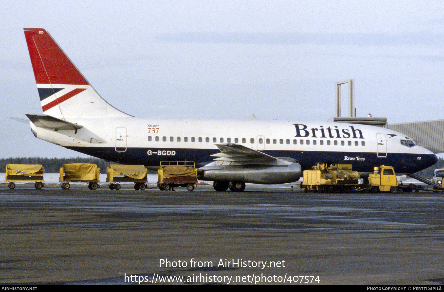 Aircraft Photo of G-BGDD | Boeing 737-236/Adv | British Airways | AirHistory.net #407574