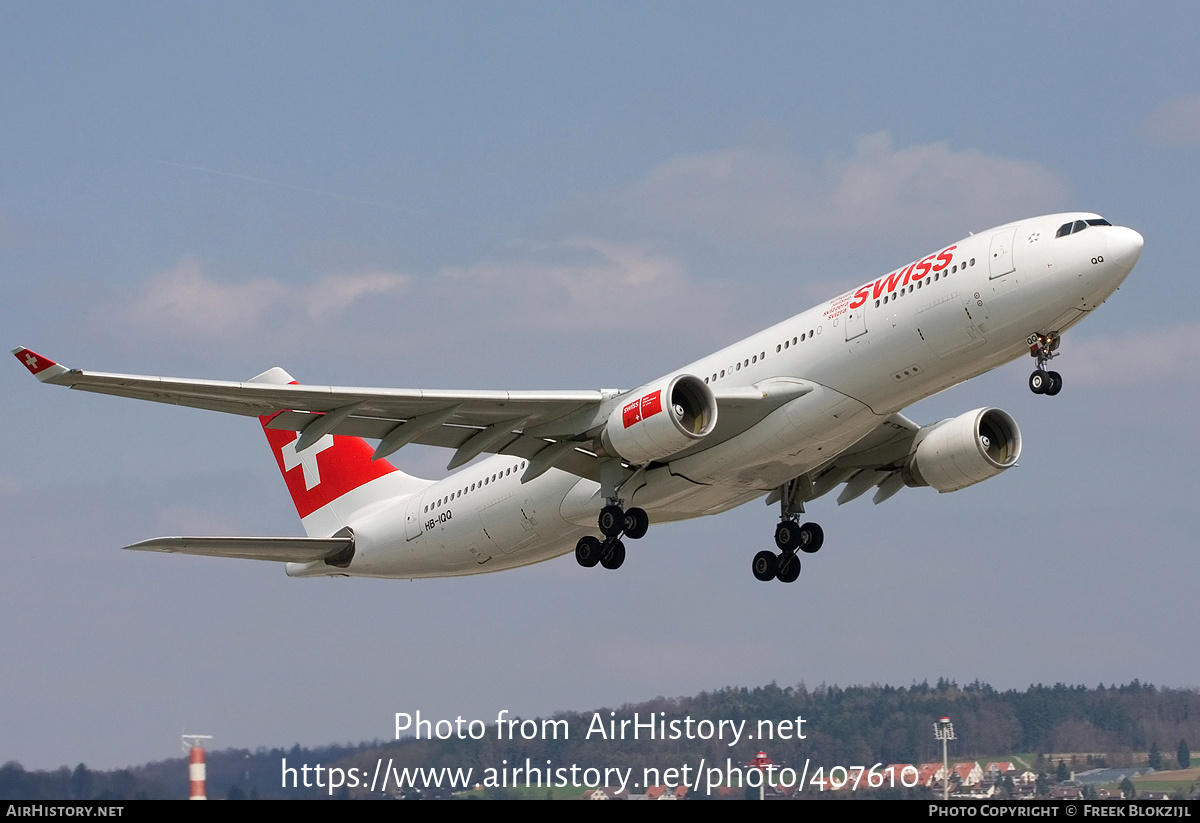 Aircraft Photo of HB-IQQ | Airbus A330-223 | Swiss International Air Lines | AirHistory.net #407610