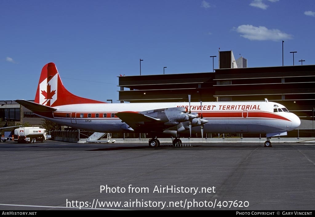 Aircraft Photo of C-FIJV | Lockheed L-188A(F) Electra | Northwest Territorial Airways | AirHistory.net #407620