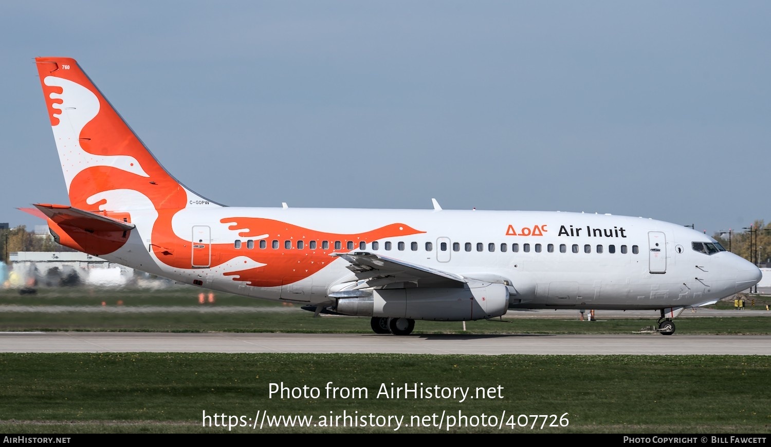 Aircraft Photo of C-GOPW | Boeing 737-275C/Adv | Air Inuit | AirHistory.net #407726