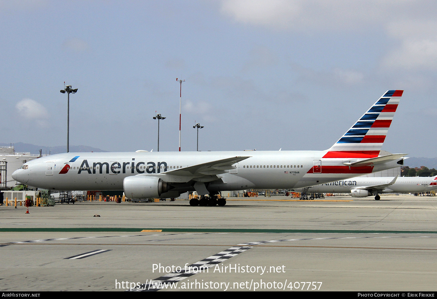 Aircraft Photo of N778AN | Boeing 777-223/ER | American Airlines | AirHistory.net #407757