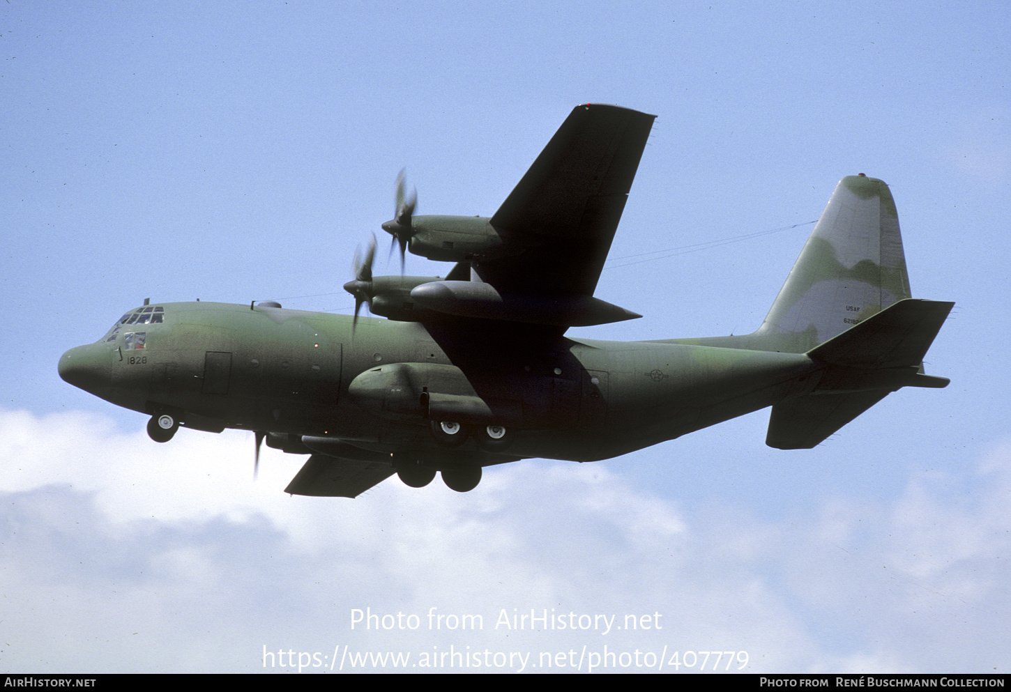 Aircraft Photo of 62-1828 / 621828 | Lockheed C-130E Hercules (L-382) | USA - Air Force | AirHistory.net #407779