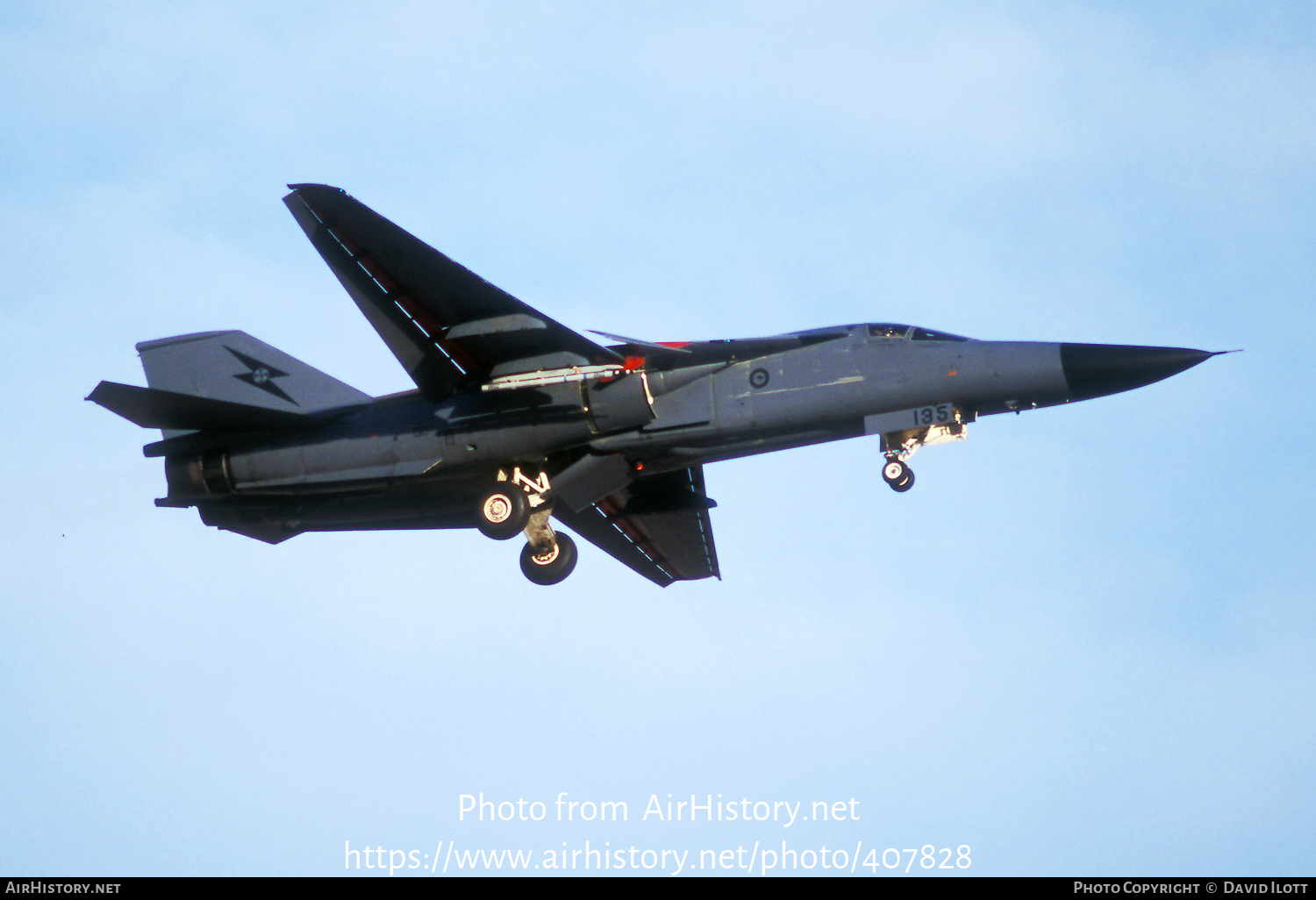 Aircraft Photo of A8-135 | General Dynamics F-111C Aardvark | Australia - Air Force | AirHistory.net #407828