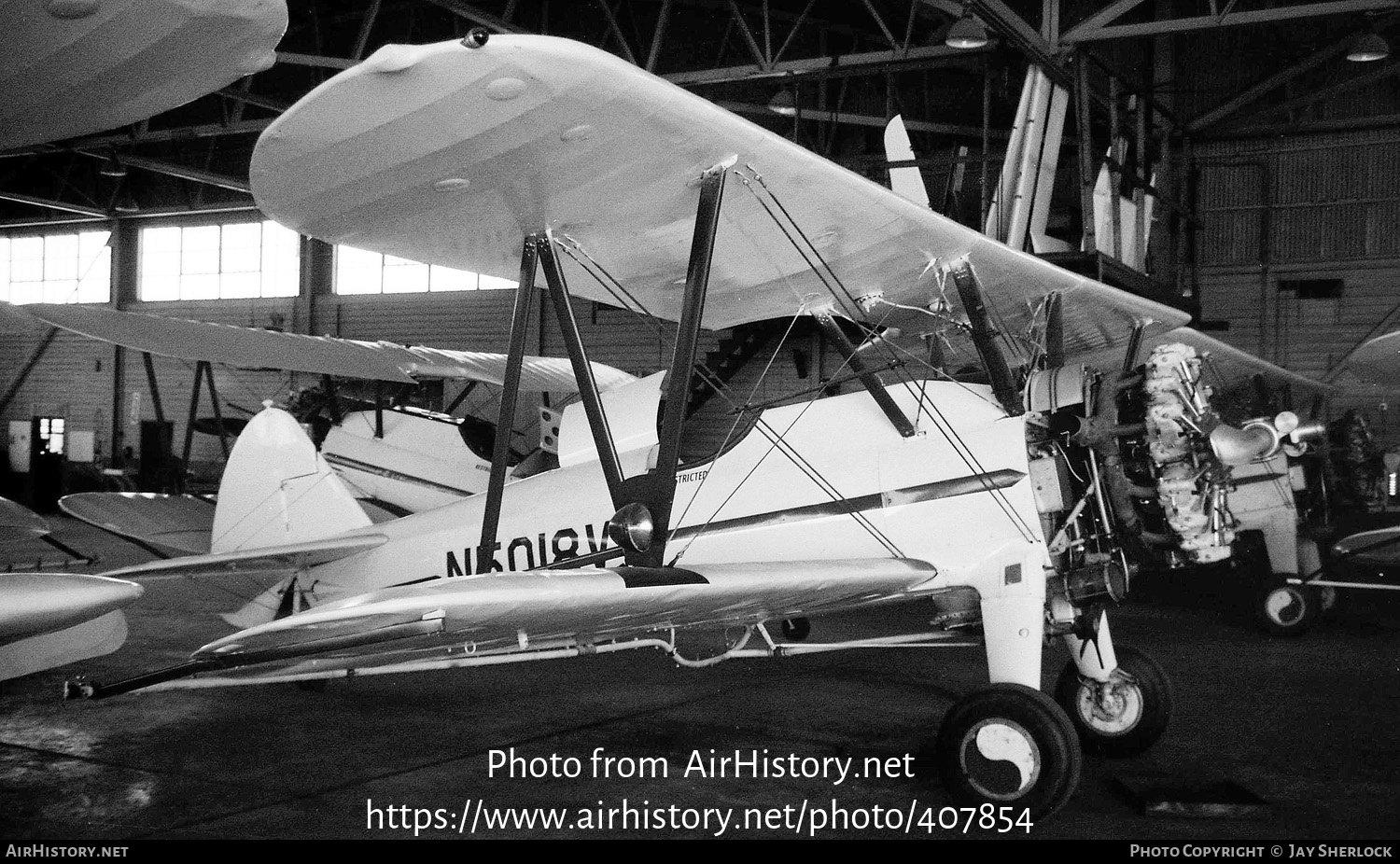 Aircraft Photo of N5018V | Stearman PT-17/R985 Kaydet (A75N1) | AirHistory.net #407854