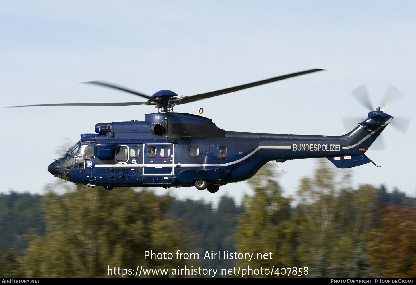 Aircraft Photo of D-HEGD | Aerospatiale AS-332L1 Super Puma | Bundespolizei | AirHistory.net #407858