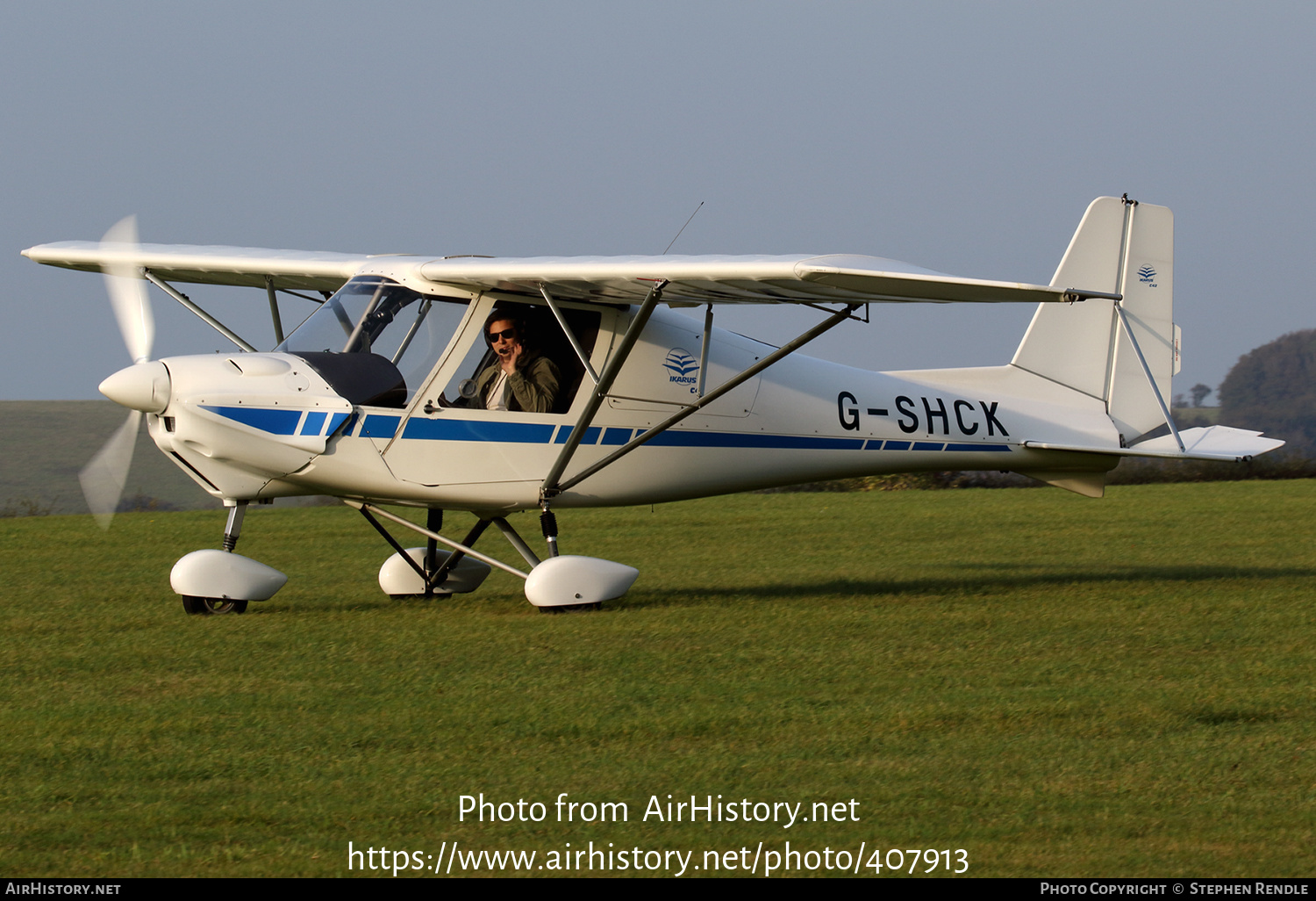 Aircraft Photo of G-SHCK | Comco Ikarus C42-FB80 | AirHistory.net #407913