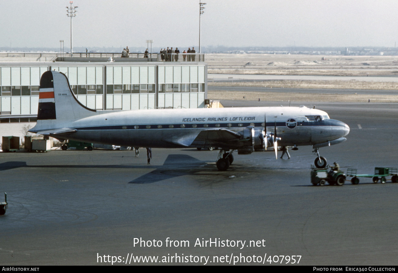 Aircraft Photo of TF-RVH | Douglas C-54A Skymaster | Loftleidir - Icelandic Airlines | AirHistory.net #407957