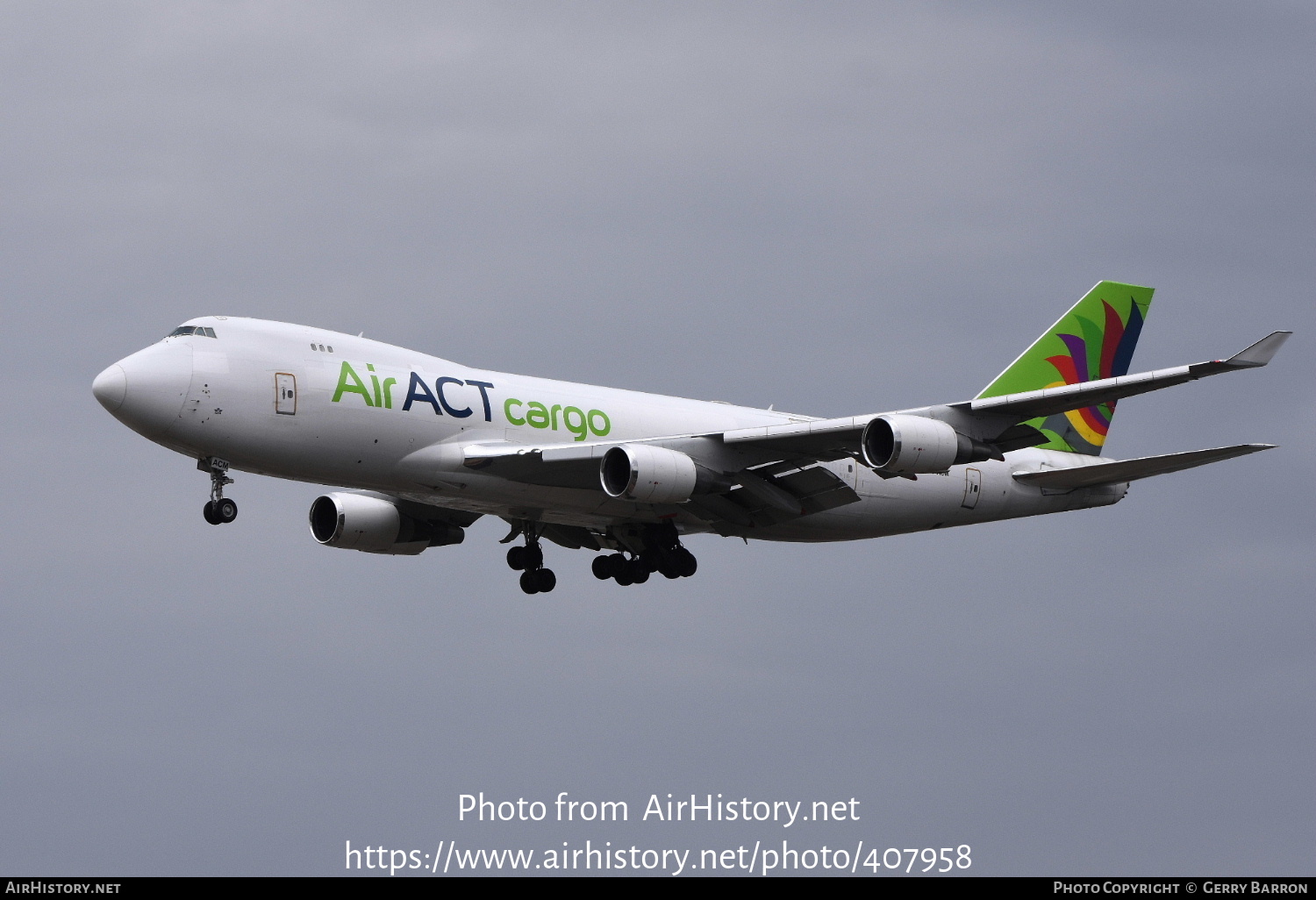 Aircraft Photo of TC-ACM | Boeing 747-428F/ER/SCD | Air ACT Cargo | AirHistory.net #407958