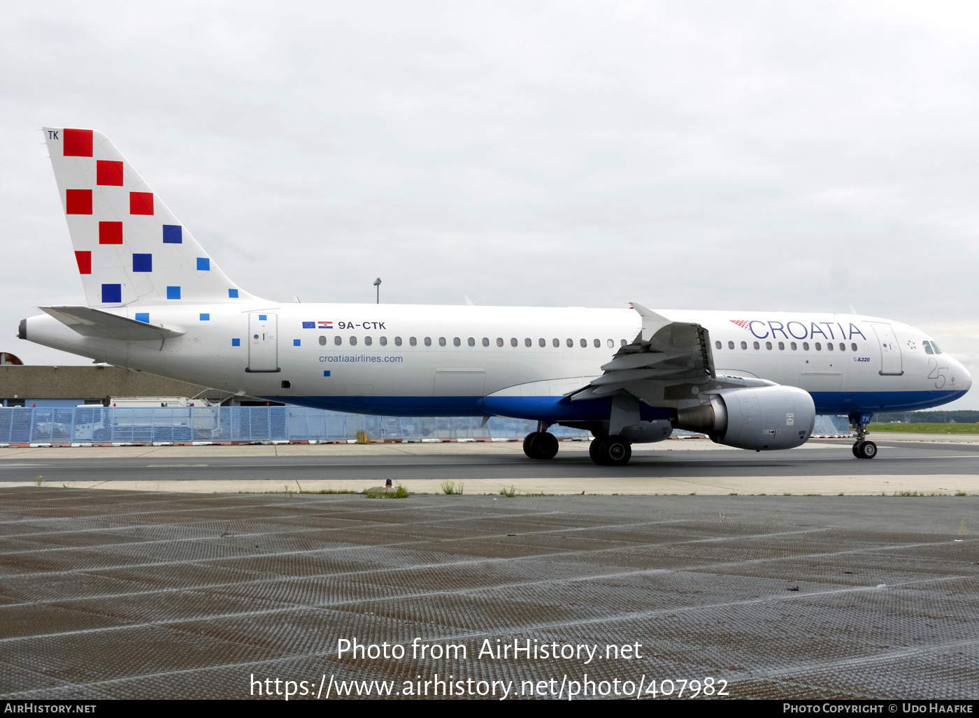 Aircraft Photo of 9A-CTK | Airbus A320-214 | Croatia Airlines | AirHistory.net #407982