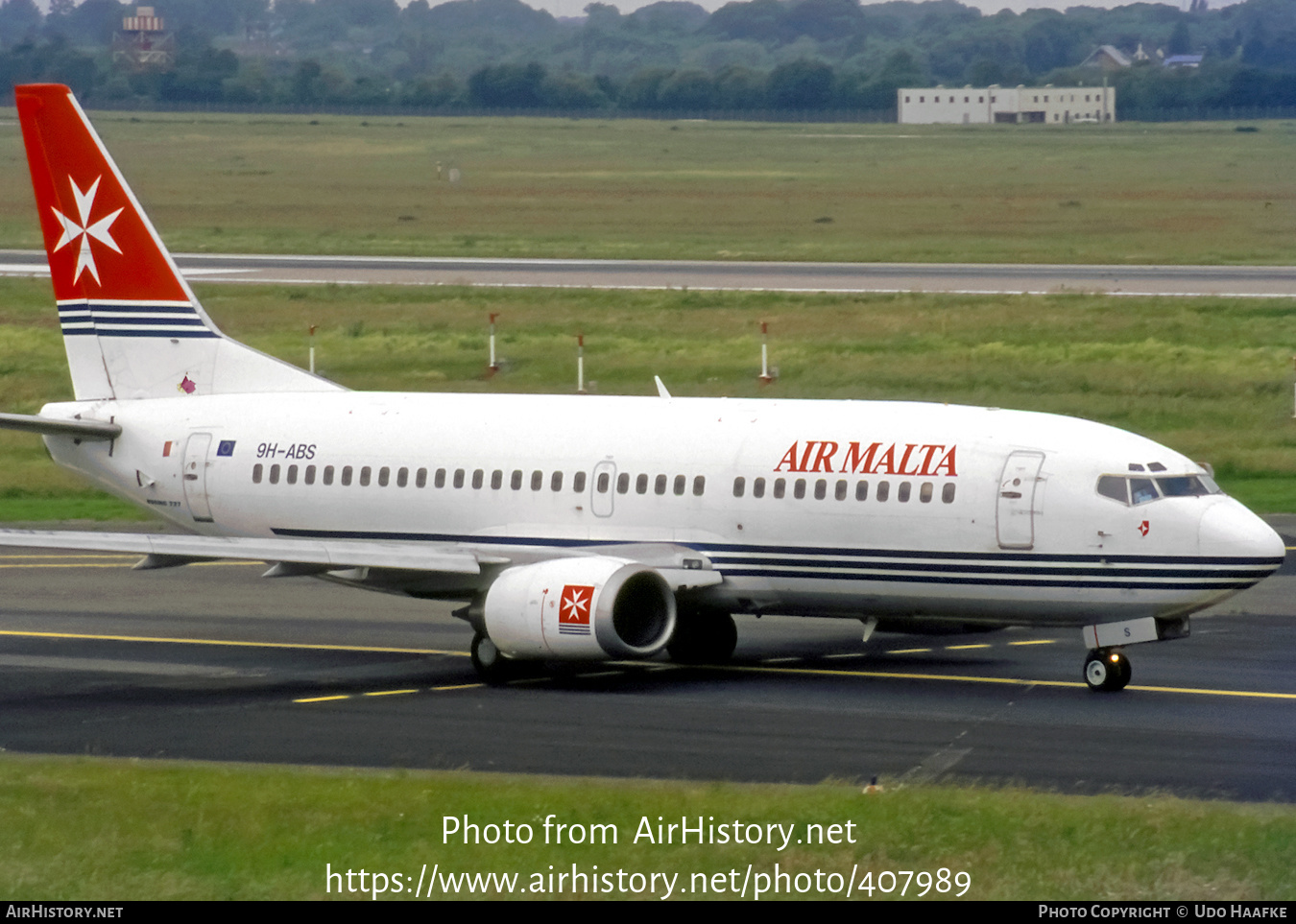 Aircraft Photo of 9H-ABS | Boeing 737-3Y5 | Air Malta | AirHistory.net #407989