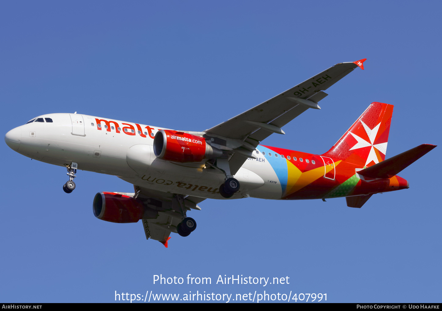 Aircraft Photo of 9H-AEH | Airbus A319-111 | Air Malta | AirHistory.net #407991