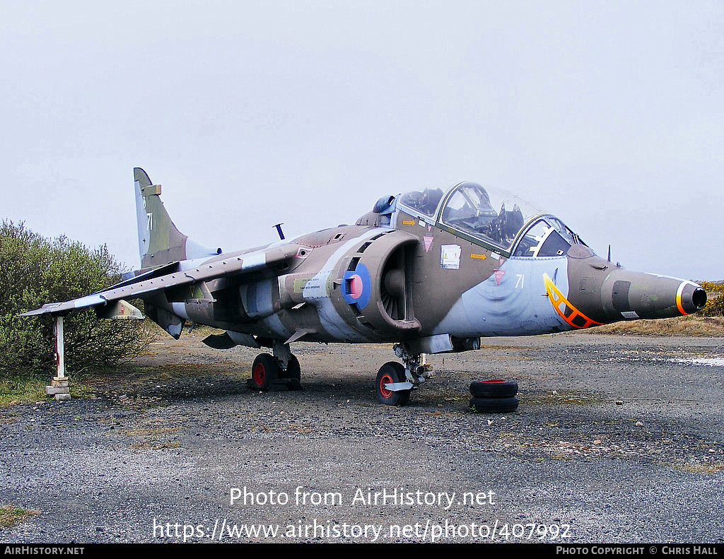 Aircraft Photo of XW271 | Hawker Siddeley Harrier T4 | UK - Air Force | AirHistory.net #407992