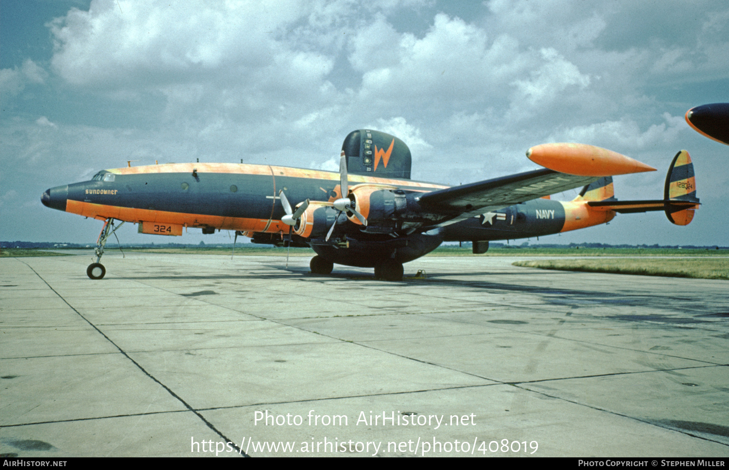 Aircraft Photo of 128324 | Lockheed YEC-121K Warning Star | USA - Navy | AirHistory.net #408019