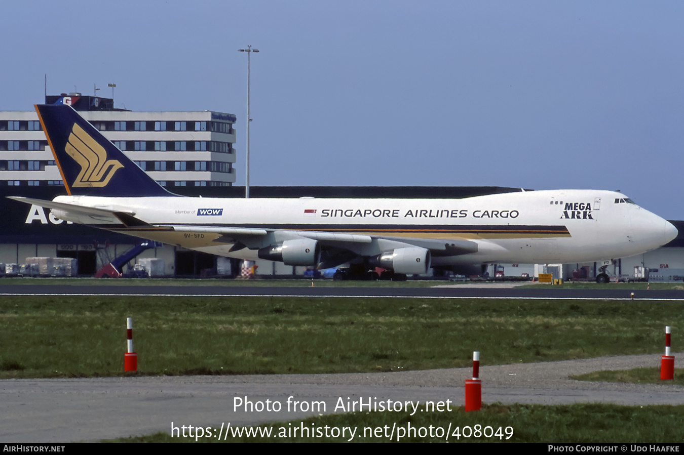 Aircraft Photo of 9V-SFD | Boeing 747-412F/SCD | Singapore Airlines Cargo | AirHistory.net #408049