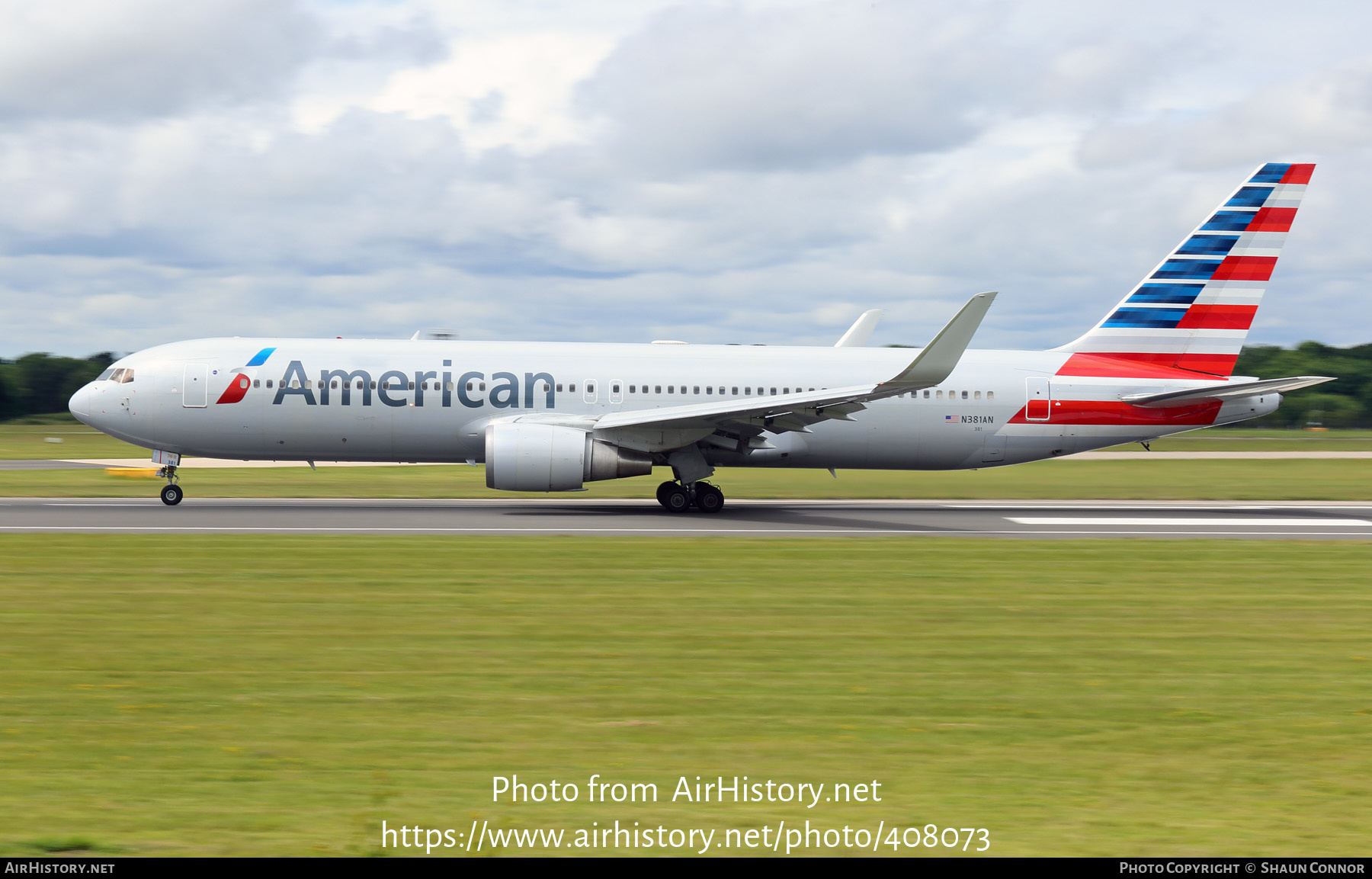 Aircraft Photo of N381AN | Boeing 767-323/ER | American Airlines | AirHistory.net #408073