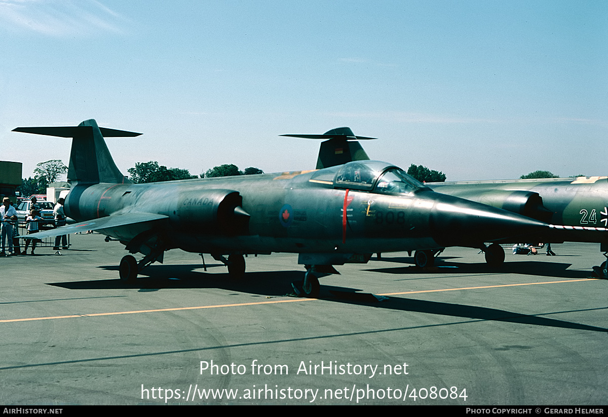 Aircraft Photo of 104808 | Lockheed CF-104 Starfighter | Canada - Air Force | AirHistory.net #408084