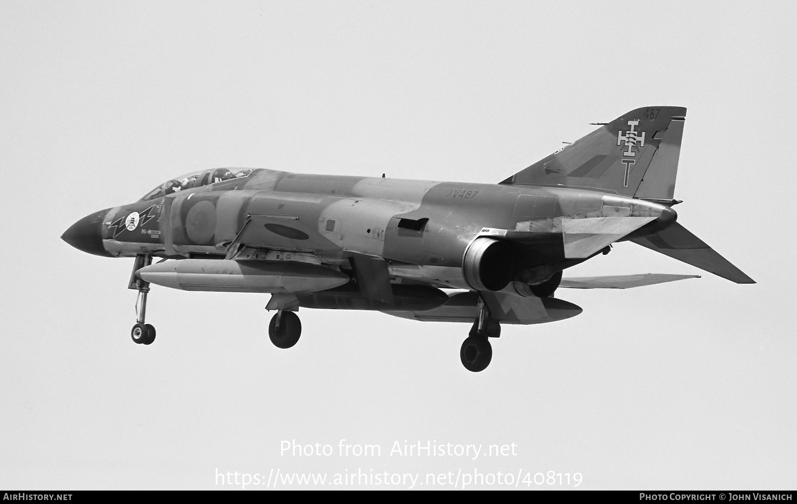 Aircraft Photo of XV487 | McDonnell Douglas F-4M Phantom FGR2 | UK - Air Force | AirHistory.net #408119