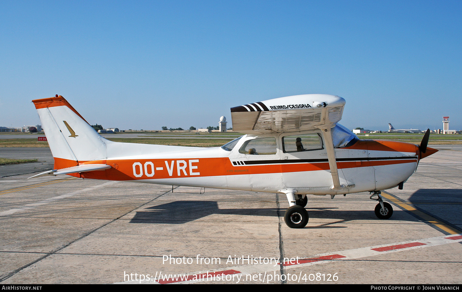 Aircraft Photo of OO-VRE | Reims F172M | AirHistory.net #408126