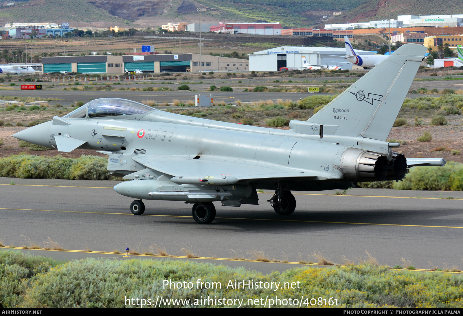 Aircraft Photo of MM7310 | Eurofighter EF-2000 Typhoon S | Italy - Air Force | AirHistory.net #408161